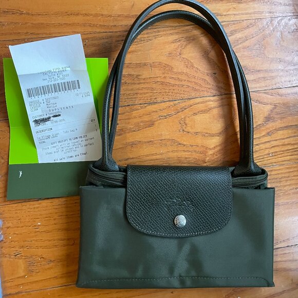 NWT Longchamp Le Pliage M in Forest - Picture 3 of 4